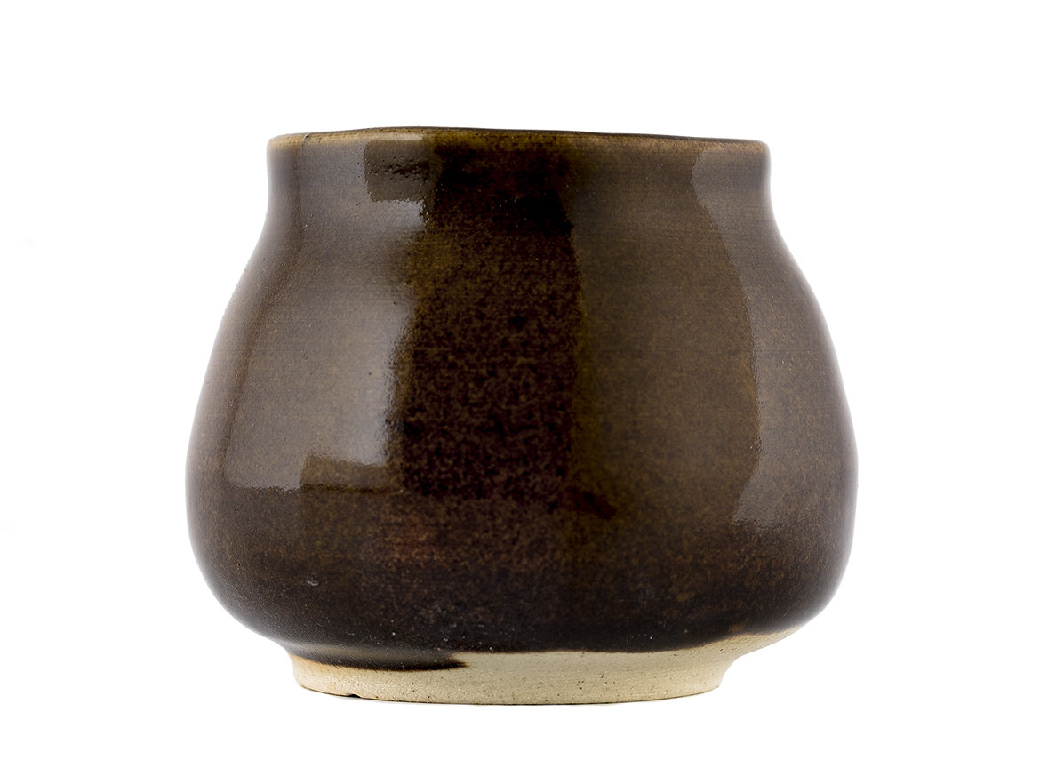 Vessel for mate (kalabas) # 36816, ceramic