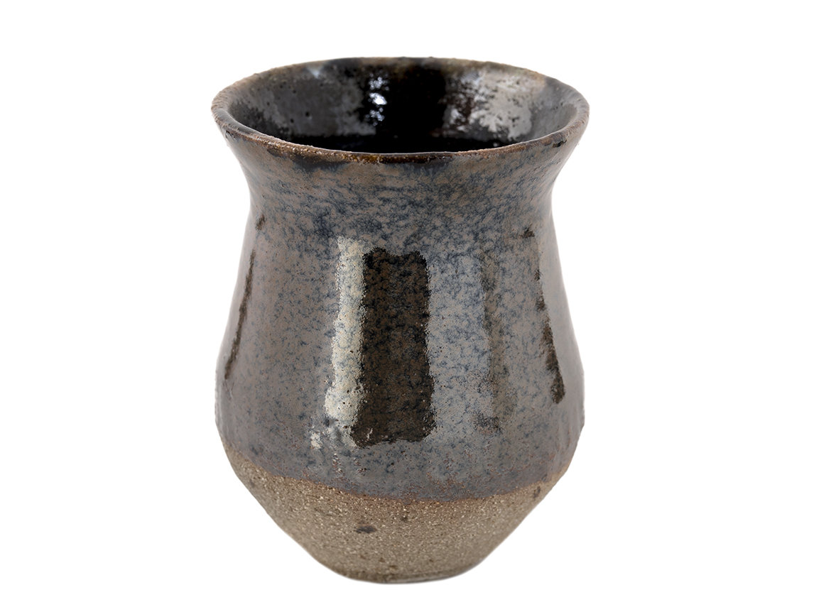 Vessel for mate (kalabas) # 36817, ceramic