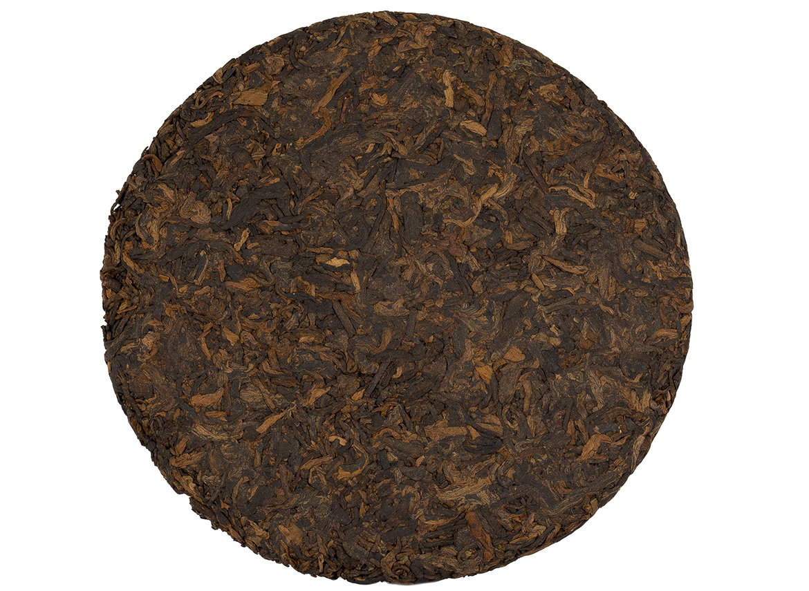 Menghai High Grade Shu Puer Tea  (matertial 2019, manufacturing 2021), 357 g
