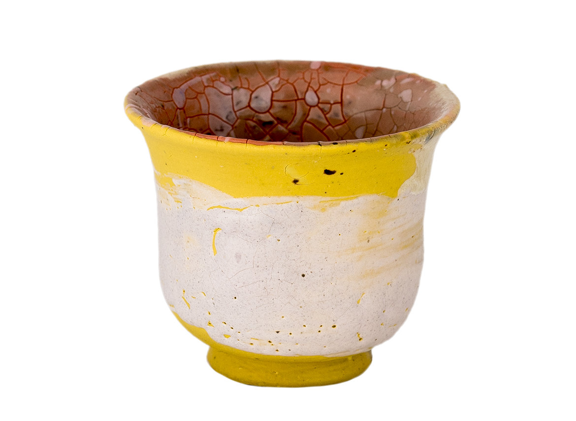 Cup # 37039, wood firing/ceramic/hand painting, 138 ml.