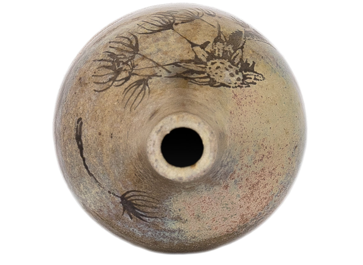 Vase # 37079, wood firing/ceramic/hand painting