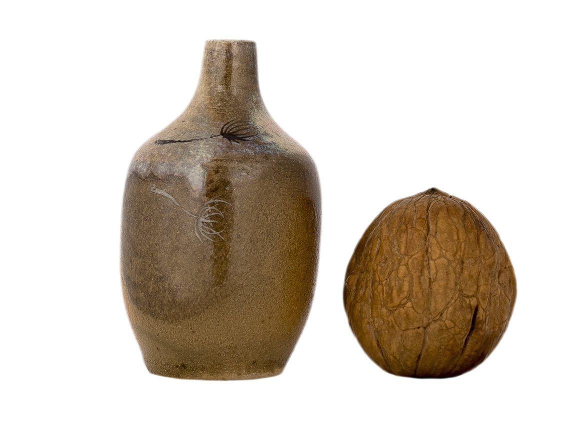 Vase # 37079, wood firing/ceramic/hand painting