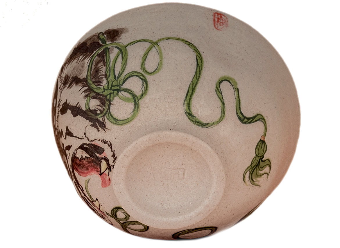 Cup # 37836, ceramic/hand painting, 88 ml.