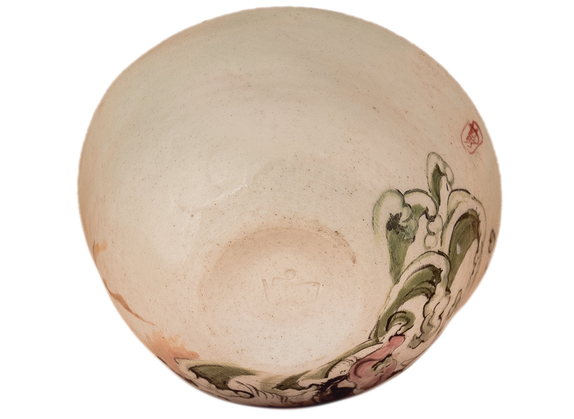 Cup # 37838, ceramic/hand painting, 88 ml.