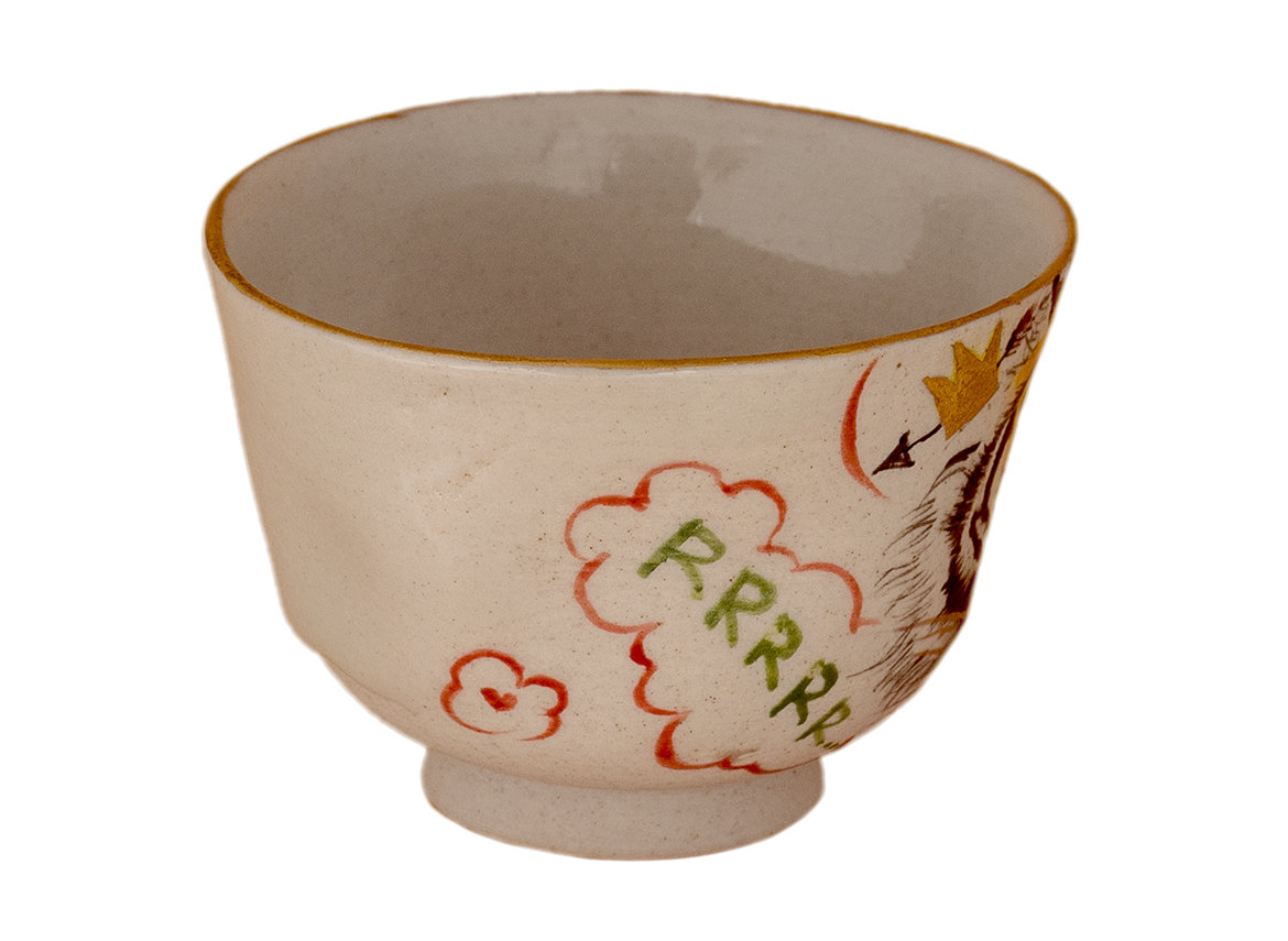 Cup # 37839, ceramic/hand painting, 80 ml.
