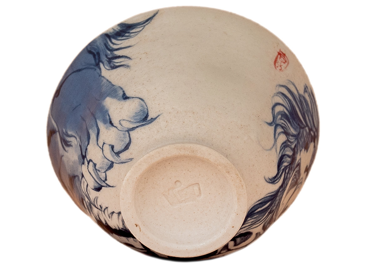Cup # 37843, ceramic/hand painting, 76 ml.