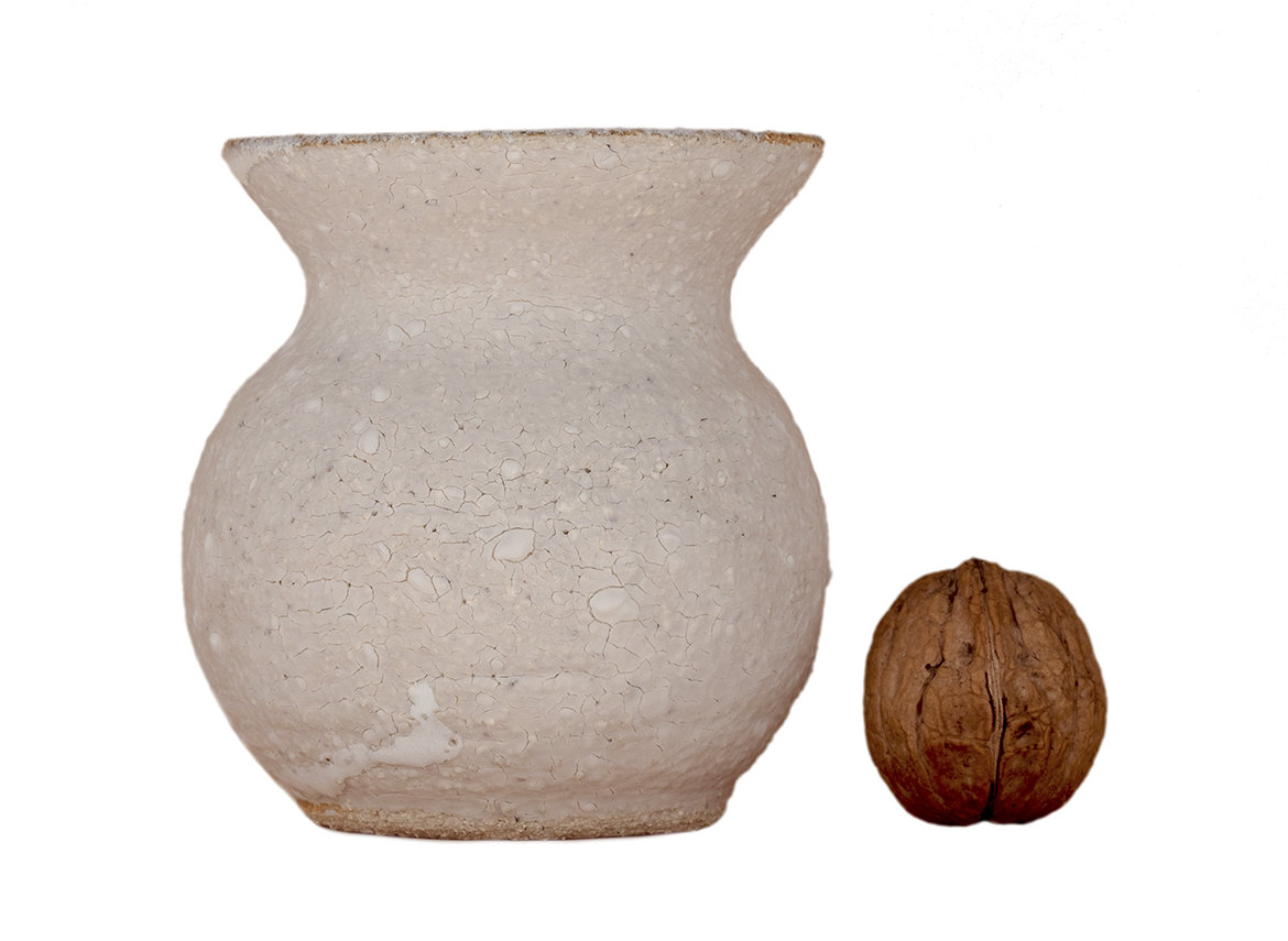 Vessel for mate (kalabas) # 38192, ceramic