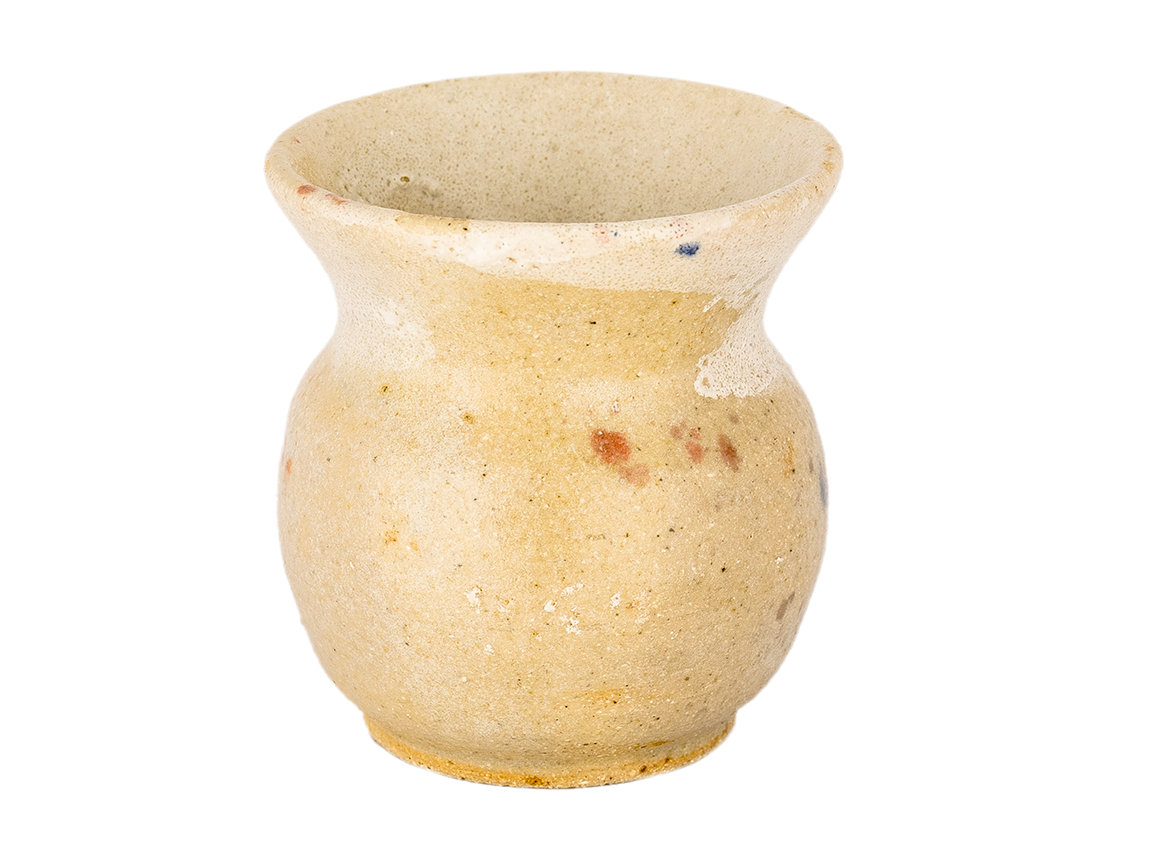 Vessel for mate (kalabas) # 38209, ceramic