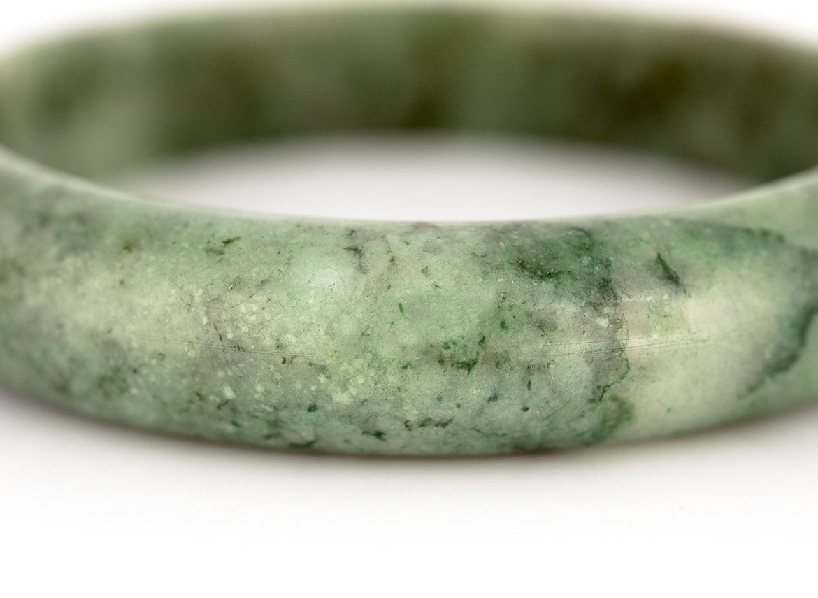 Bracelet Burmese jade # 38250