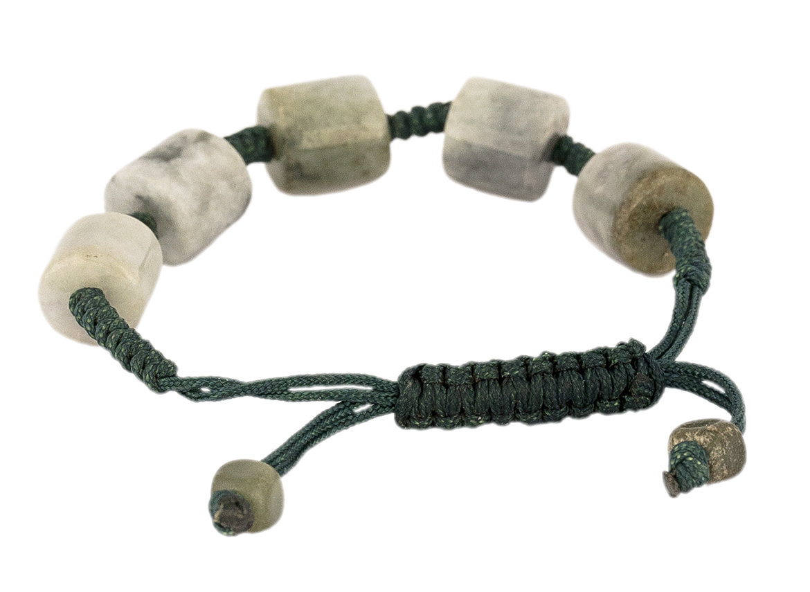 Bracelet Burmese jade # 38257
