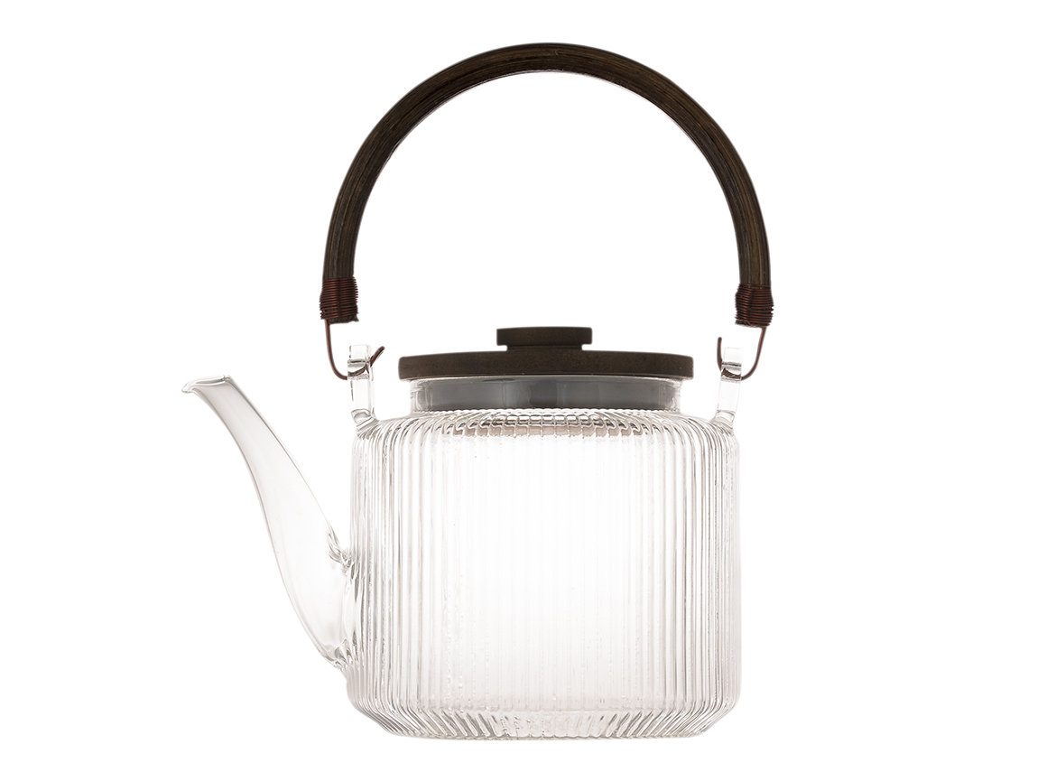 Teapot #38282, glass, 630 ml.