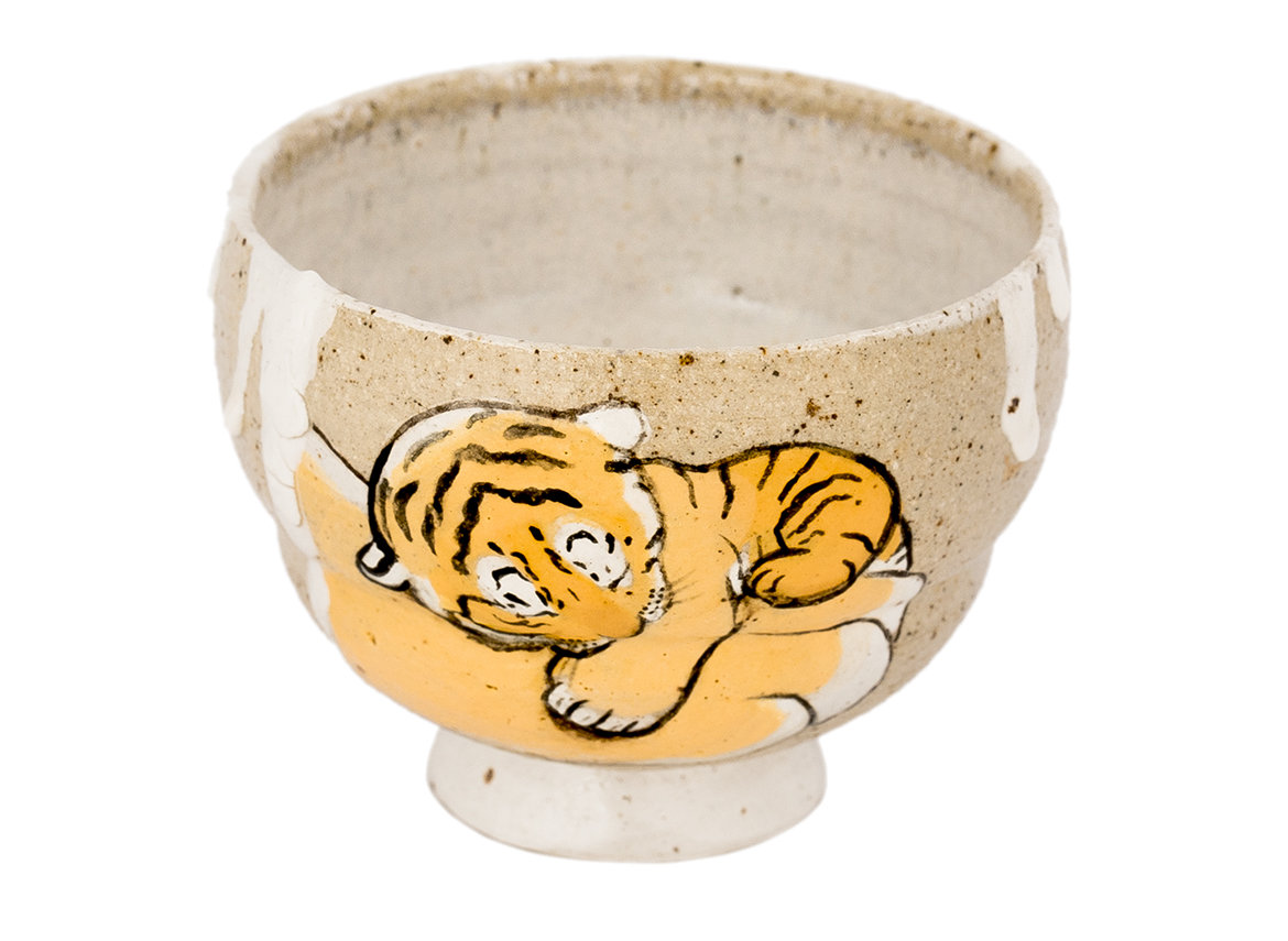 Cup # 38328, ceramic/hand painting, 91 ml.
