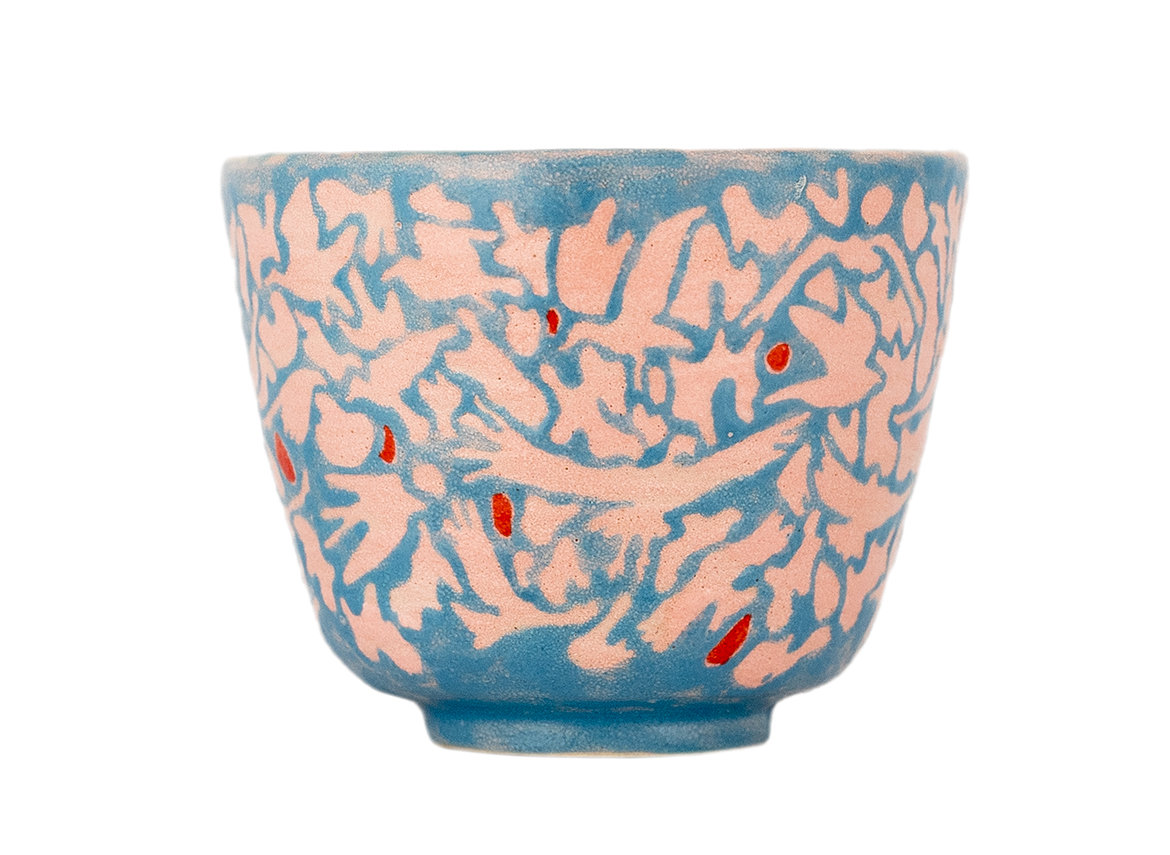 Cup # 38337, ceramic/hand painting, 56 ml.