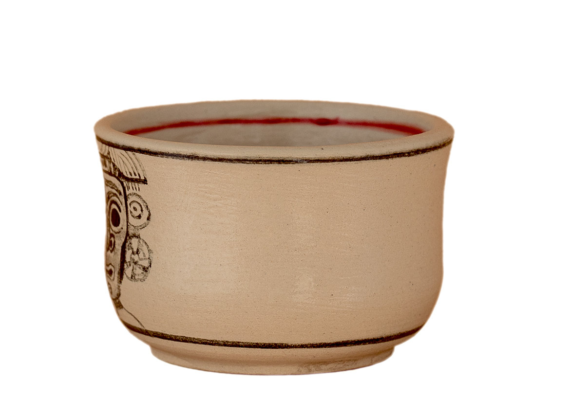 Cup # 38341, ceramic/hand painting, 96 ml.