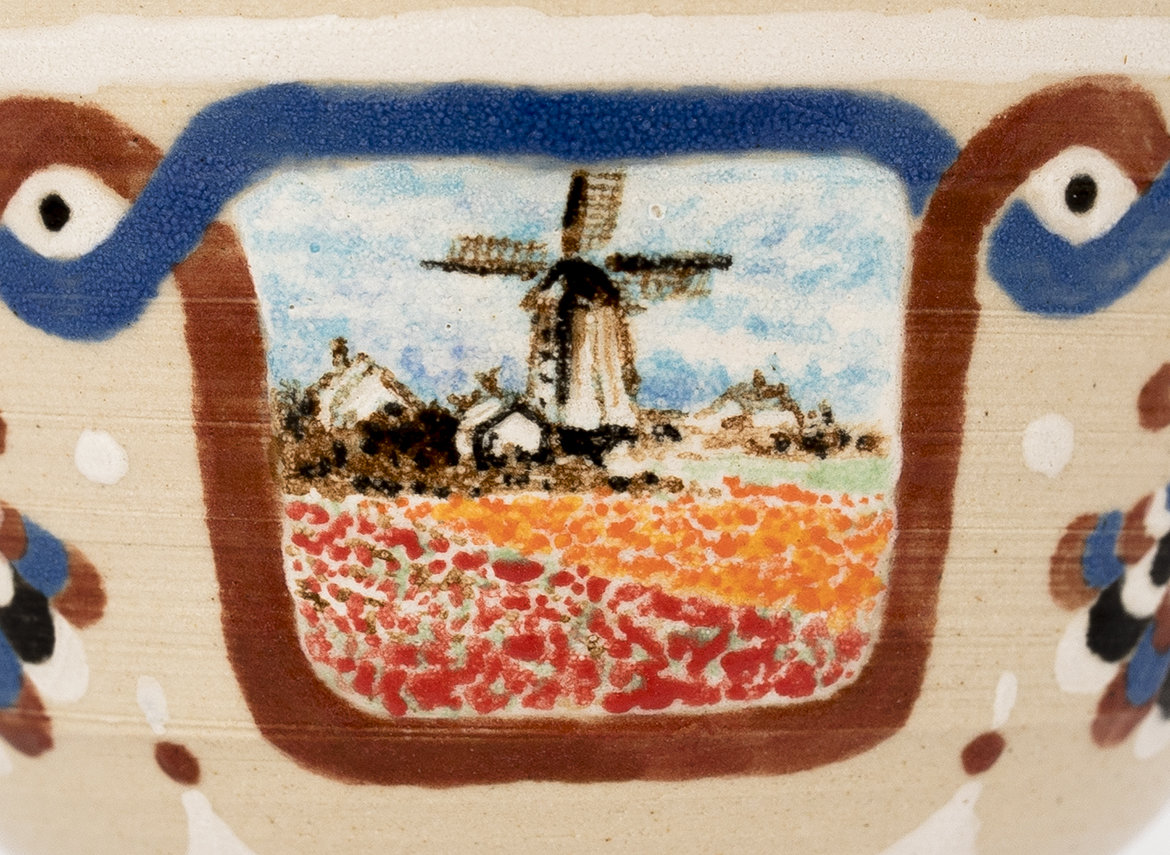 Cup # 38342, ceramic/hand painting, 72 ml.