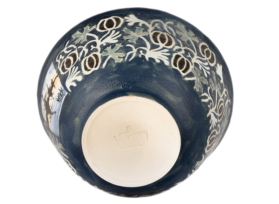 Cup # 38349, ceramic/hand painting, 63 ml.