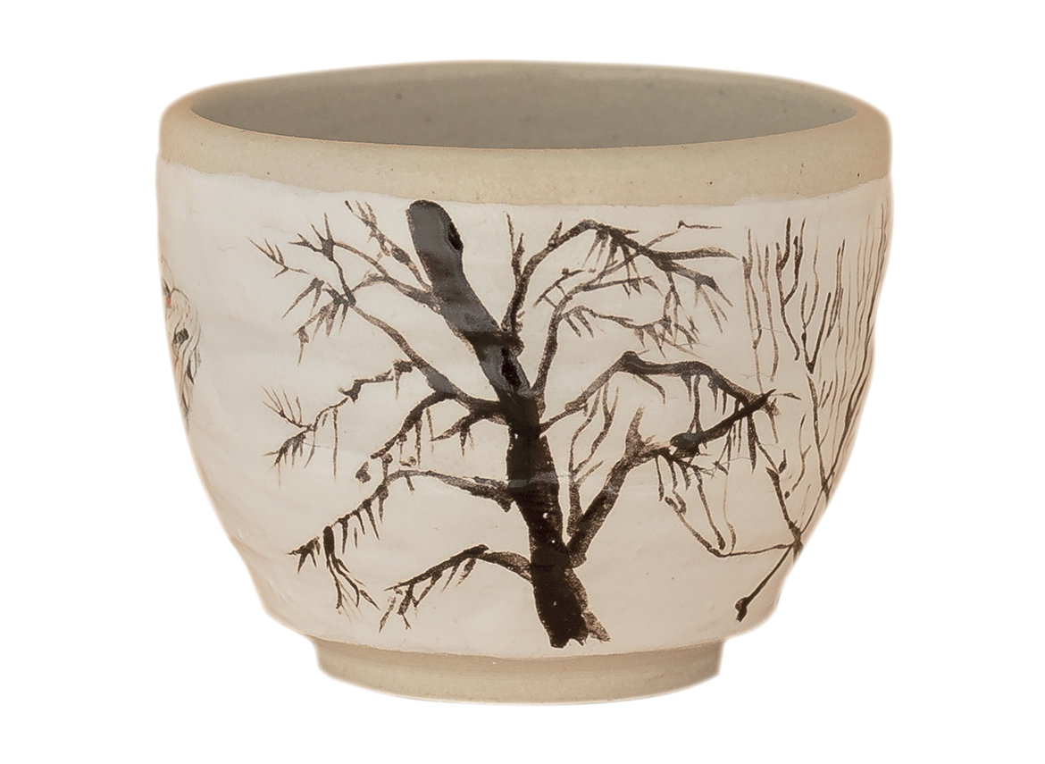 Cup # 38358, ceramic/hand painting, 62 ml.