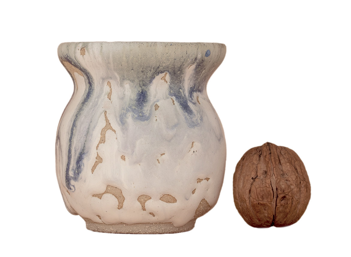 Vassel for mate (kalebas) # 38650, ceramic