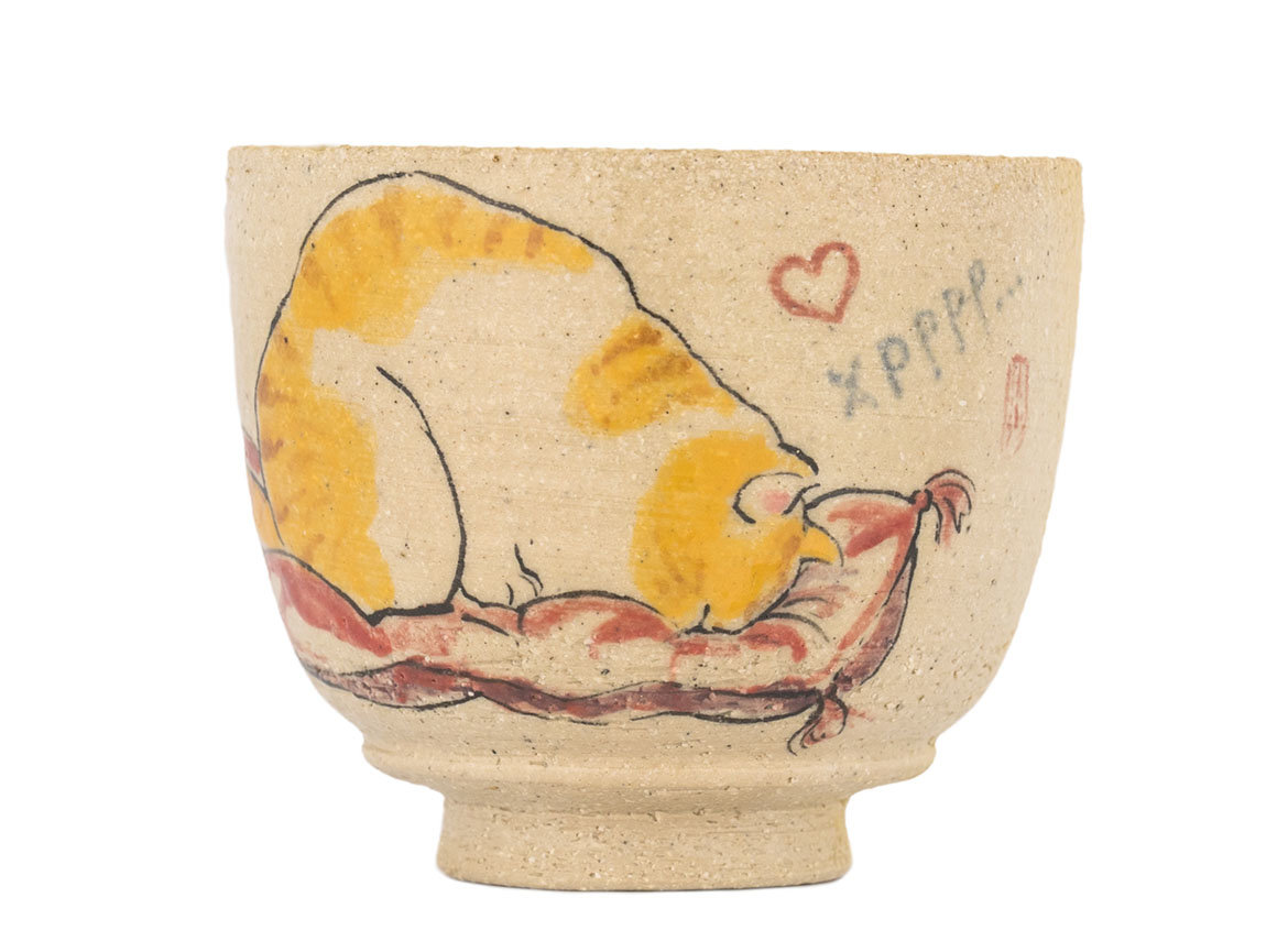 Cup # 38746, ceramic/hand painting, 147 ml.