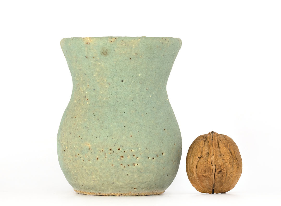 Vassel for mate (kalebas) # 39028, ceramic