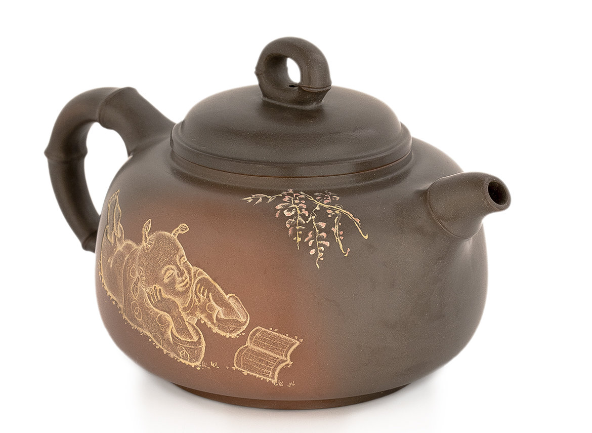 Чайник Нисин Тао # 39115, керамика из Циньчжоу, 290 мл.
