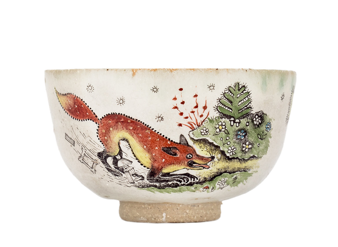 Cup # 39900, ceramic/hand painting, 70 ml.