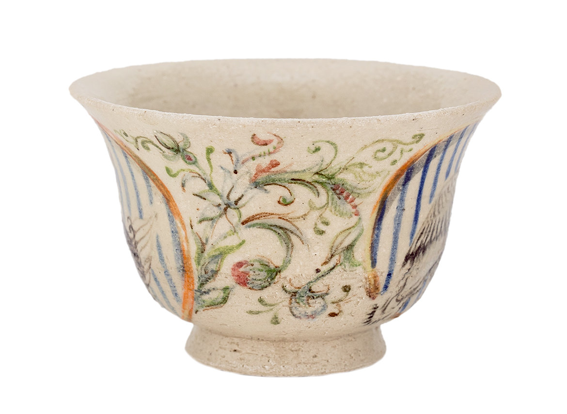 Cup # 39903, ceramic/hand painting, 110 ml.