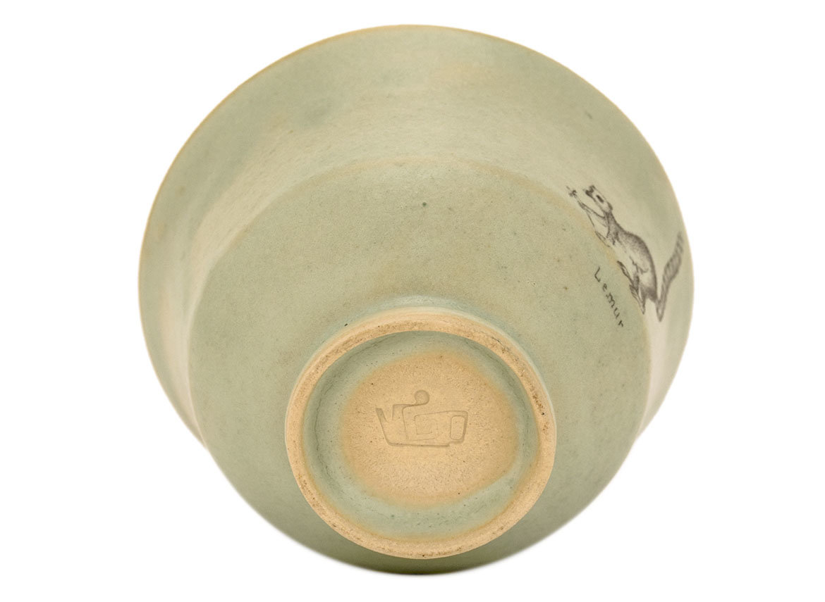 Cup # 39918, ceramic/hand painting, 60 ml.