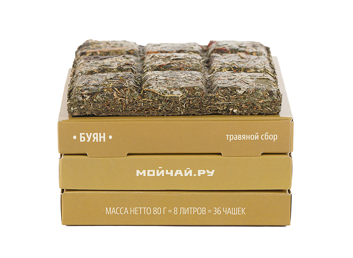 Травяной сбор прессованный «Буян», 80 г.