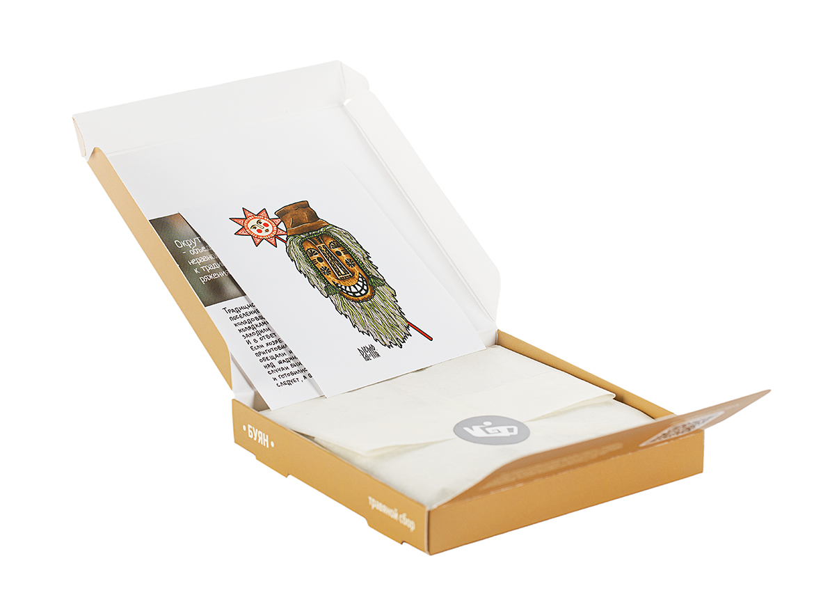 Травяной сбор прессованный «Буян», 80 г.