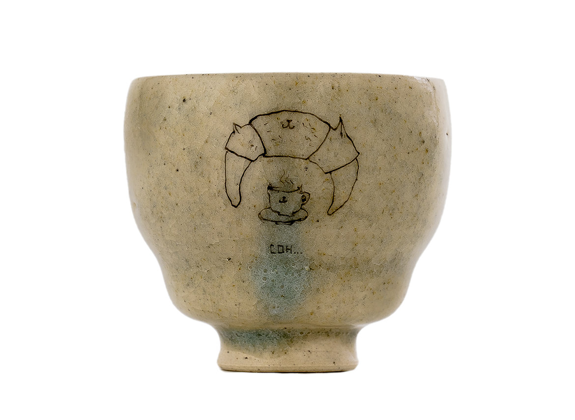 Cup # 40336, ceramic/hand painting, 75 ml.