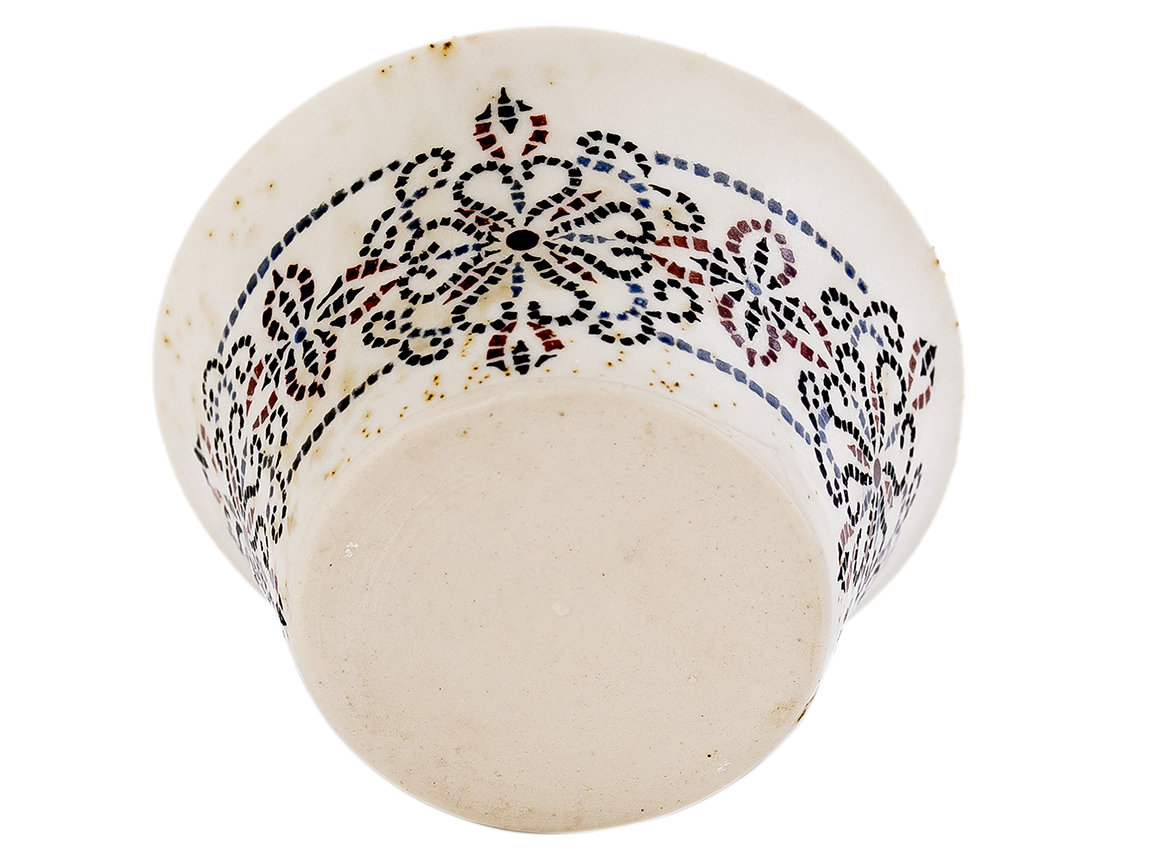 Cup # 40393, ceramic/hand painting, 102 ml.