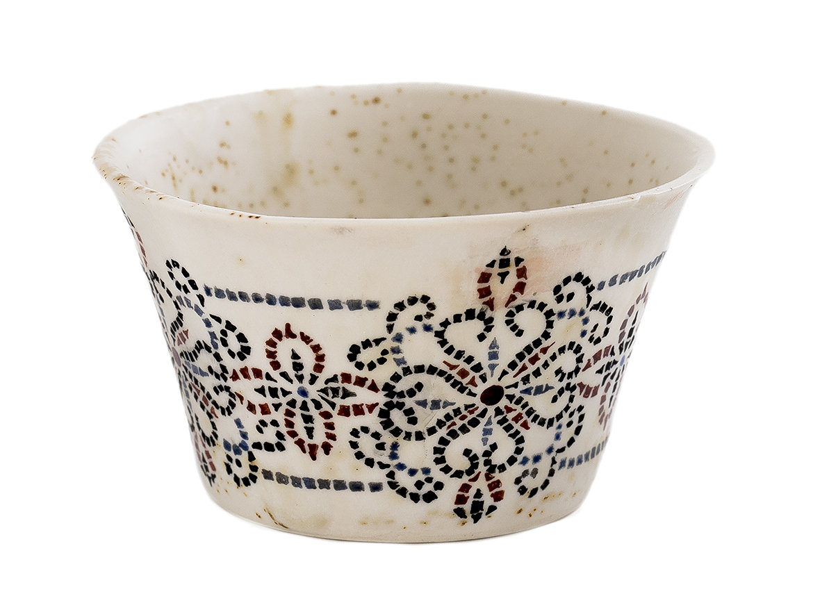 Cup # 40393, ceramic/hand painting, 102 ml.