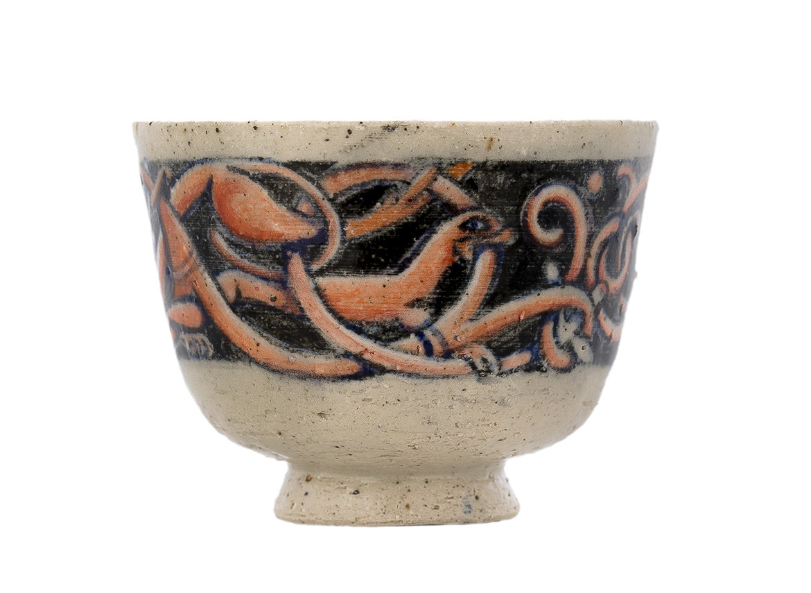 Cup # 40395, ceramic/hand painting, 73 ml.