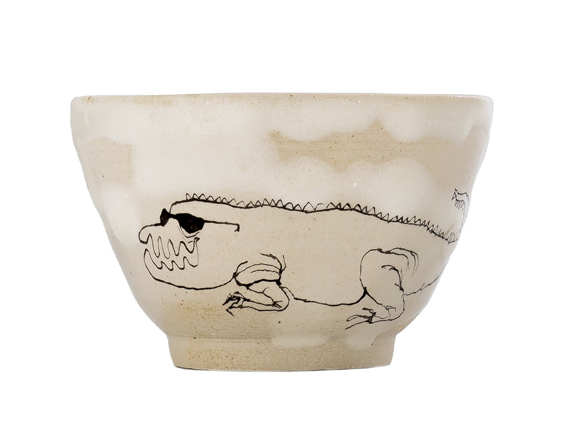 Cup # 40399, ceramic/hand painting, 45 ml.