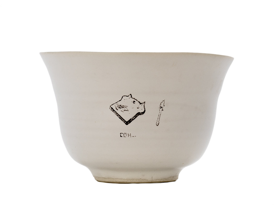Cup # 40449, ceramic/hand painting, 199 ml.