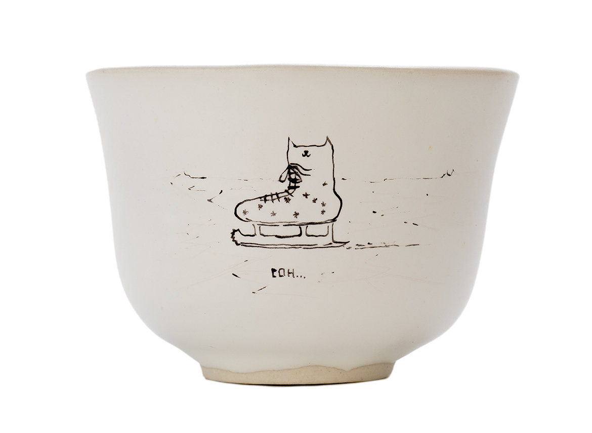 Cup # 40454, ceramic/hand painting, 172 ml.