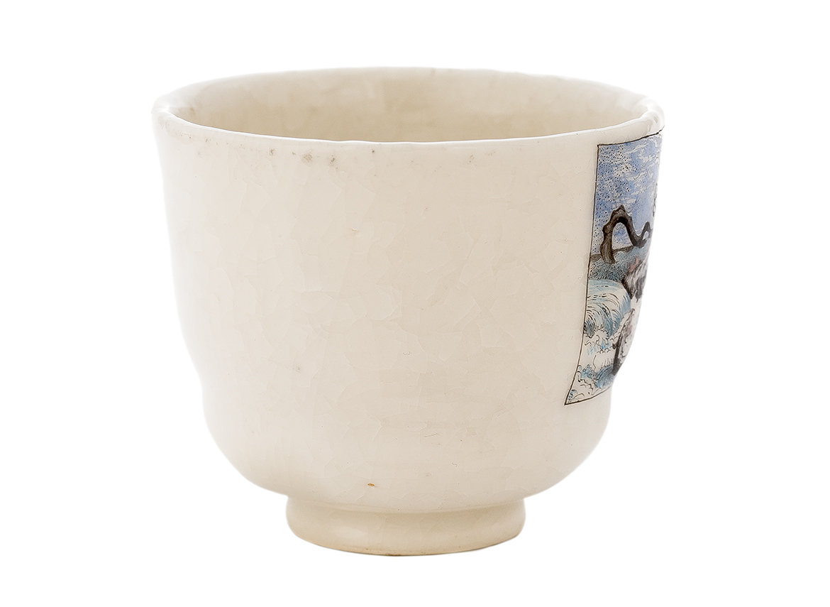 Cup # 40950, ceramic/hand painting, 140 ml.