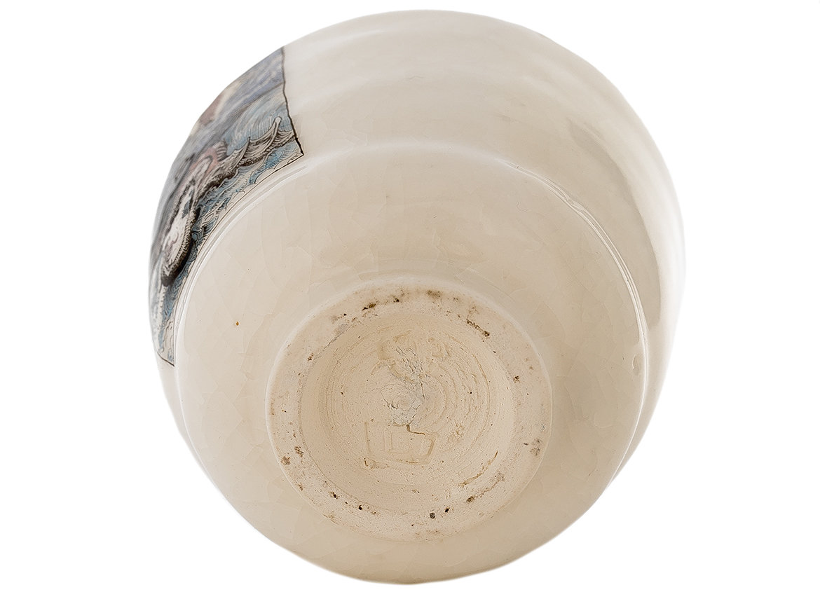 Cup # 40950, ceramic/hand painting, 140 ml.