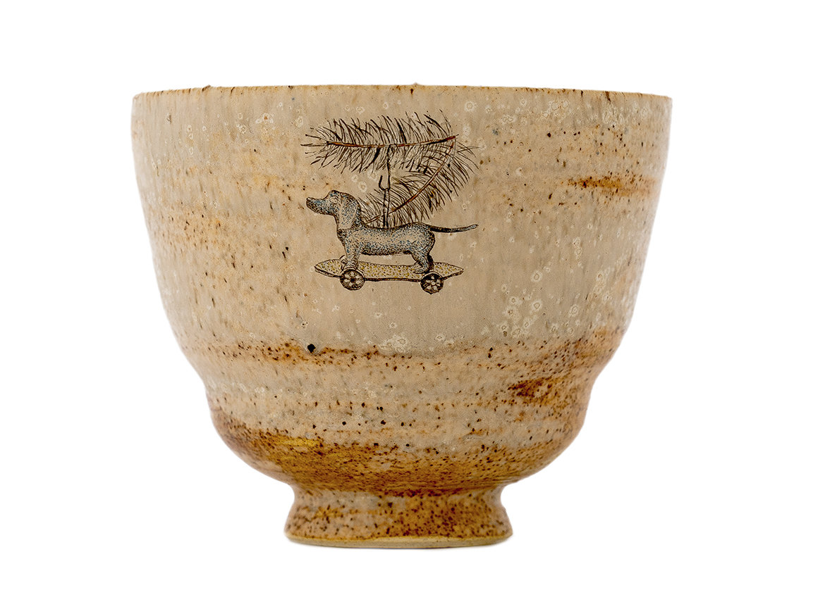 Cup # 40960, ceramic/hand painting, 143 ml.
