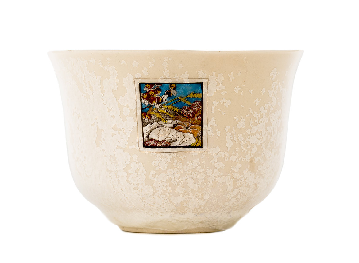 Cup # 40970, ceramic/hand painting, 174 ml.