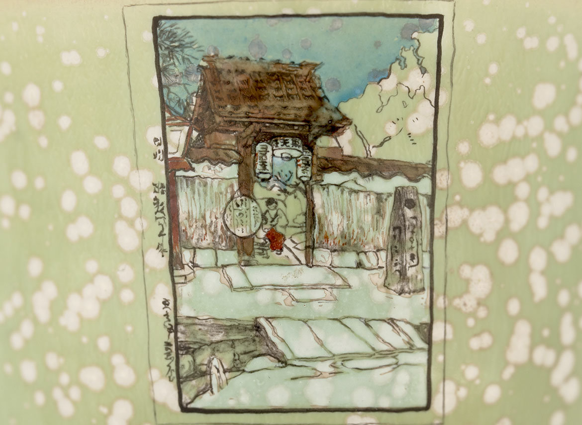 Пиала # 40989, керамика/ручная роспись, 211 мл.