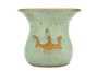 Сосуд для питья мате (калебас) # 41024, керамика