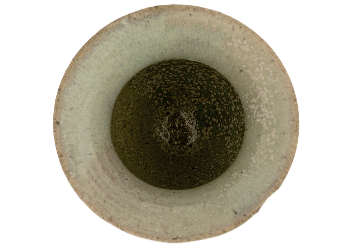 Сосуд для питья мате (калебас) # 41036, керамика