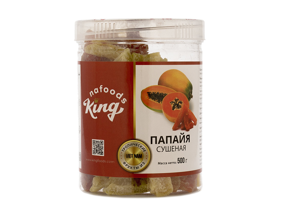 Papaya"King", jar 500 gr