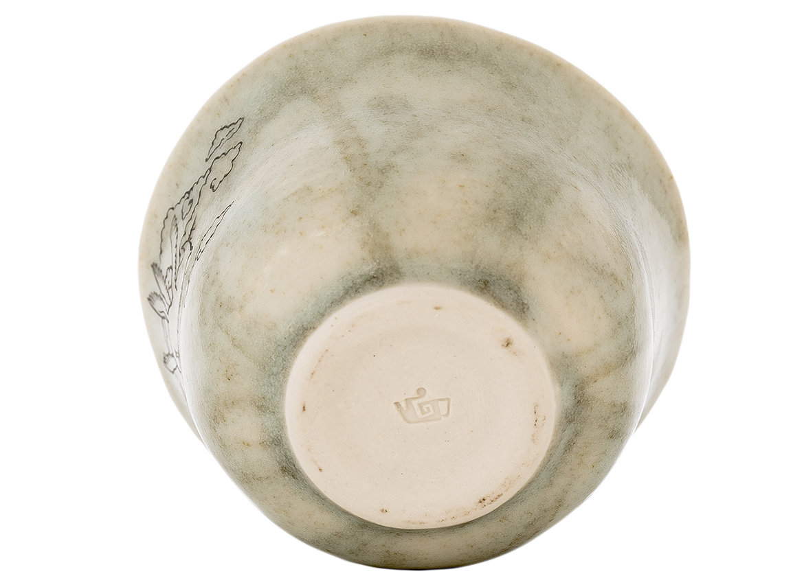 Cup # 41097, ceramic/hand painting, 195 ml.