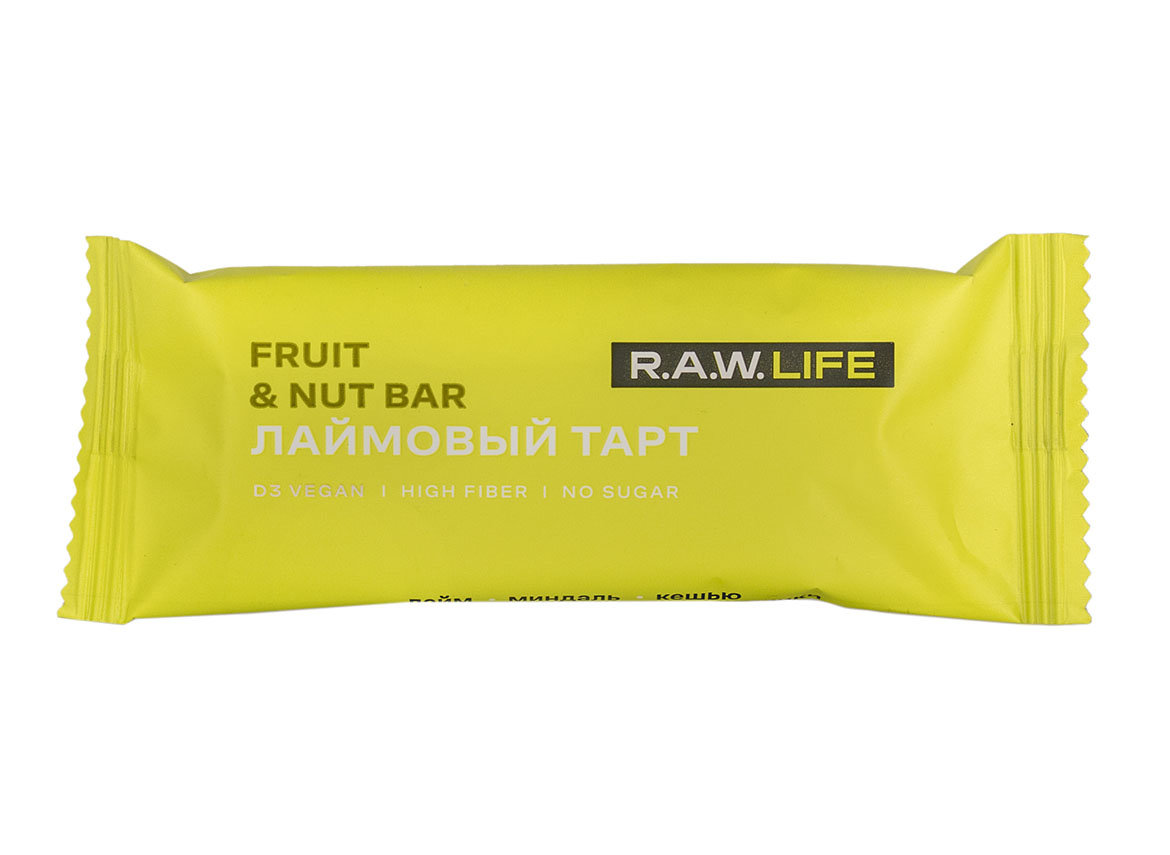 R.A.W. LIFE Nut and fruit bar "Lime Tart"