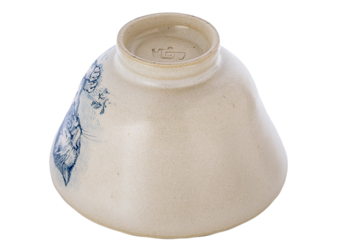 Cup # 41262, ceramic/hand painting, 97 ml.
