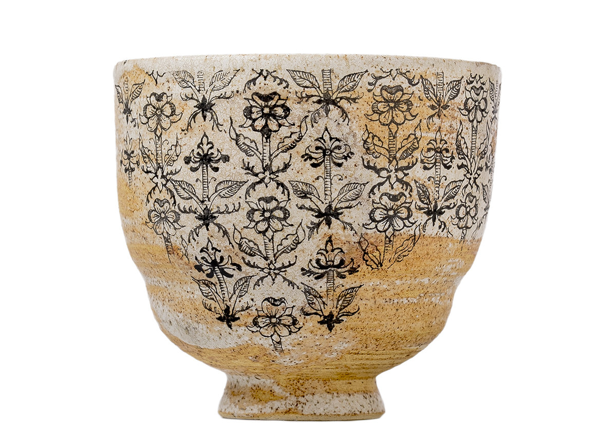 Cup # 41266, ceramic/hand painting, 167 ml.