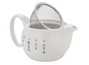 Набор посуды для чайной церемонии из 7 предметов # 41457, фарфор: Чайник 342 мл, 6 пиал по 113мл